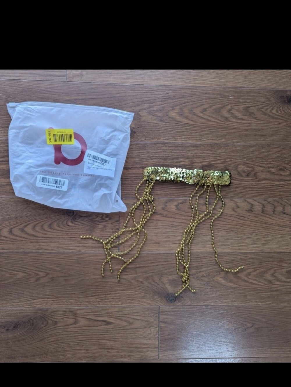 ReliBeauty Egyptian Queen Cleopatra 3 Piece Costume Girls Size 150 10 / 12 NWT - Picture 12 of 13